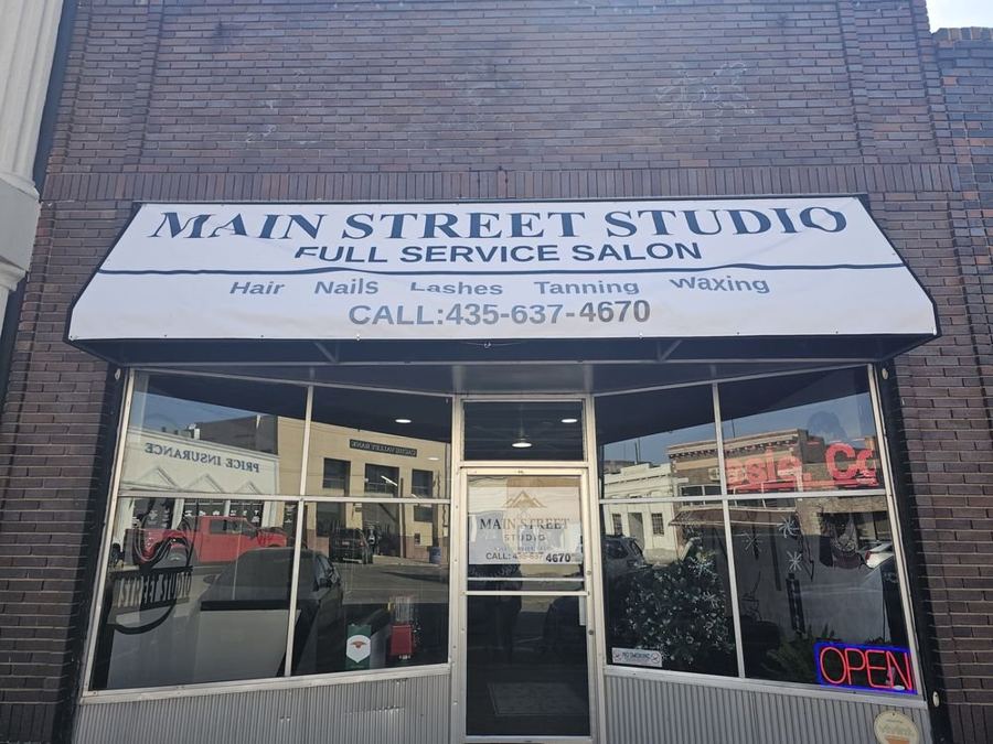 Main Street Studio storefront on West Main Street